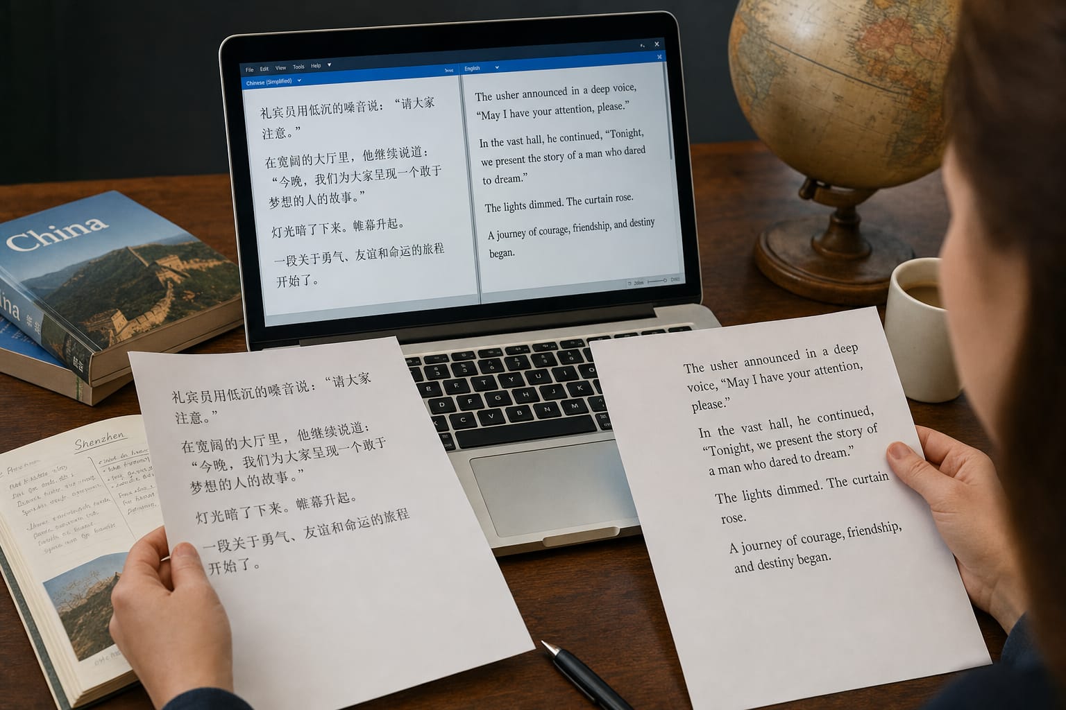 Translator: Translate text across 100+ languages with context awareness.