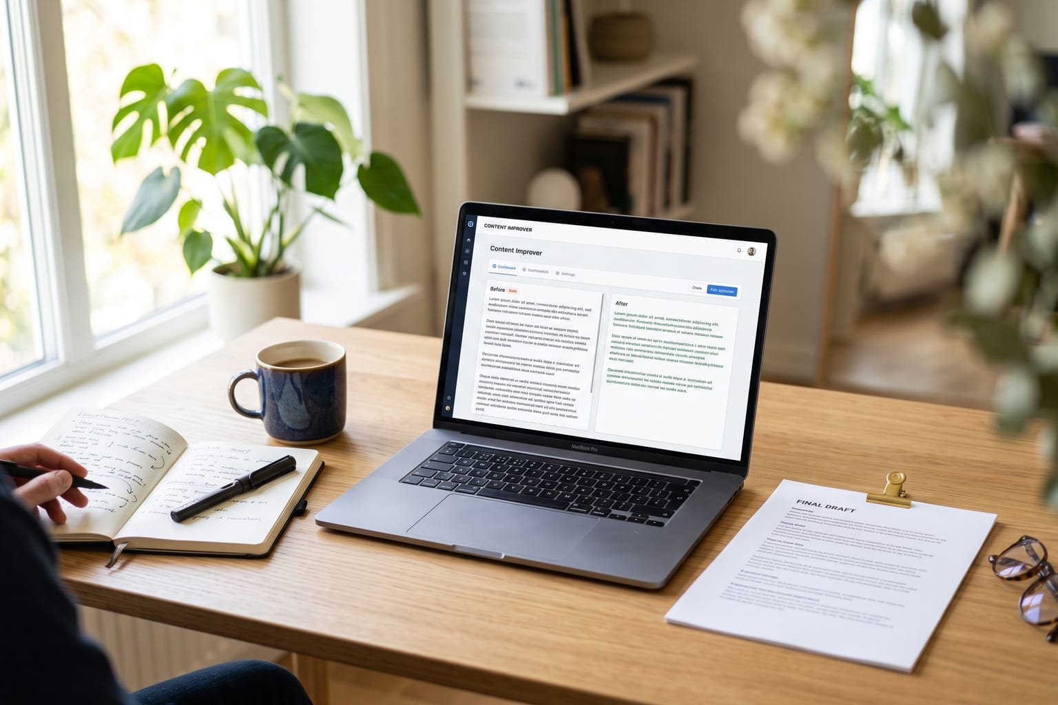 Content Improver: Tighten clarity, flow, and specificity without changing the meaning.