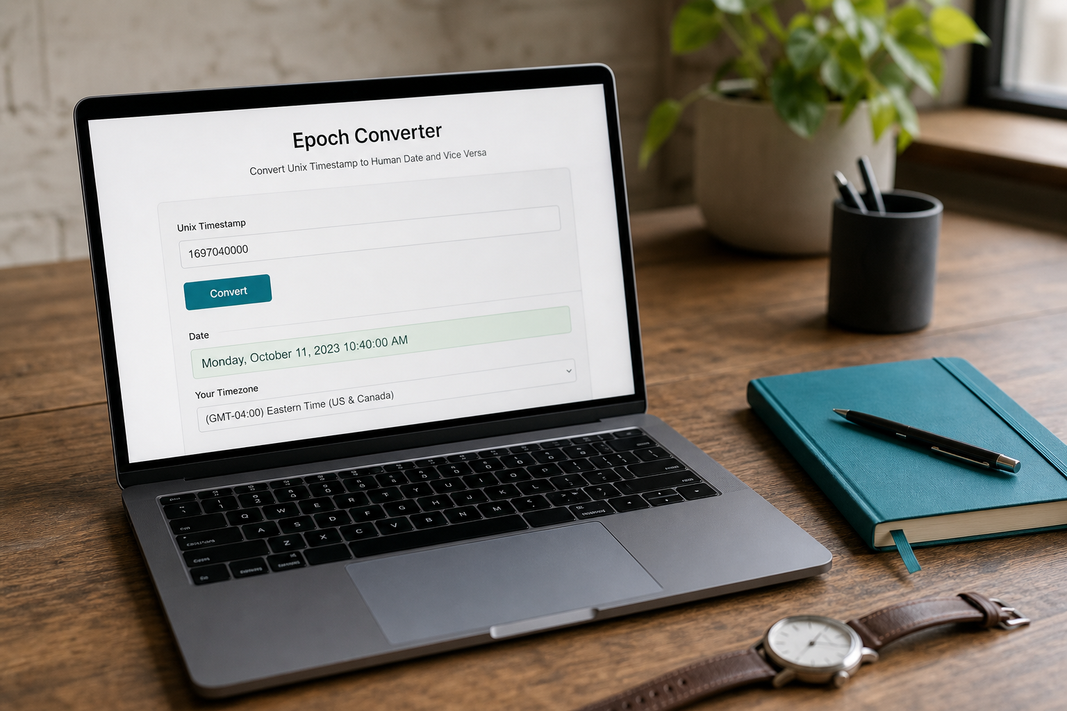 Epoch Converter — how it works