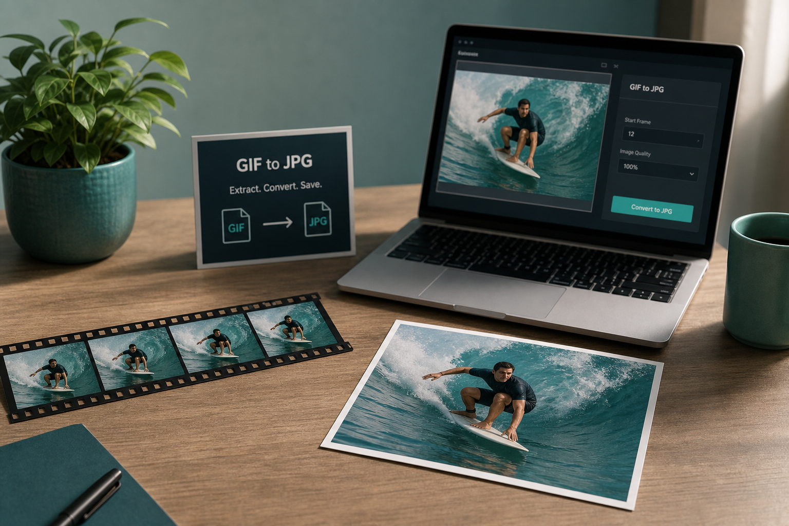 GIF to JPG — how it works