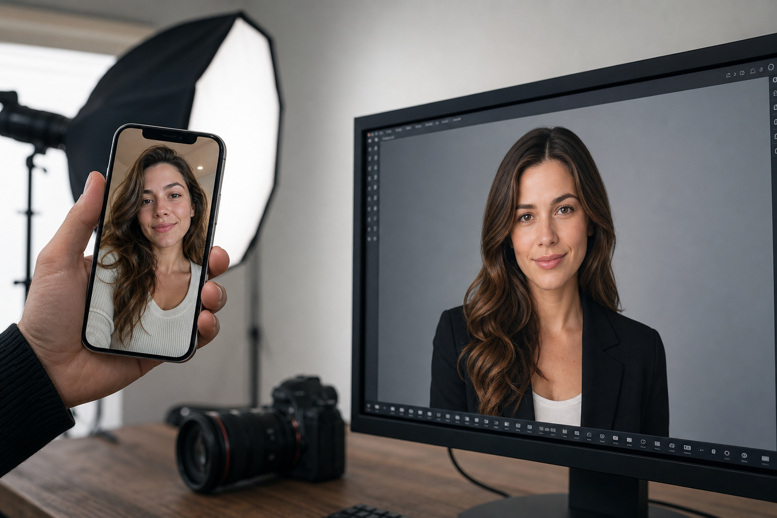AI Headshot Generator — how it works