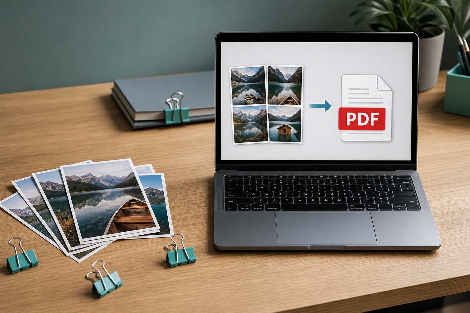 Images to PDF — how it works