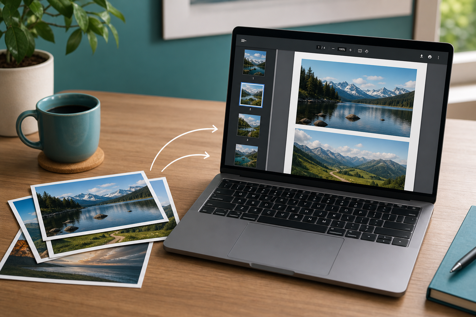 JPG to PDF — how it works