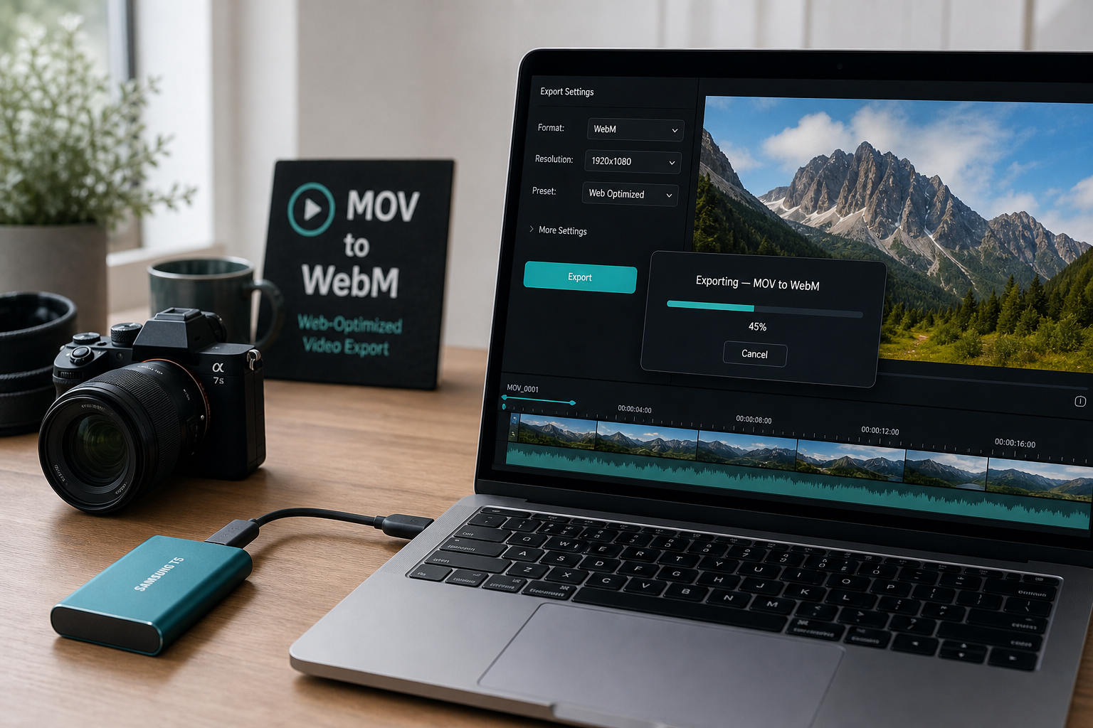 MOV to WebM — how it works