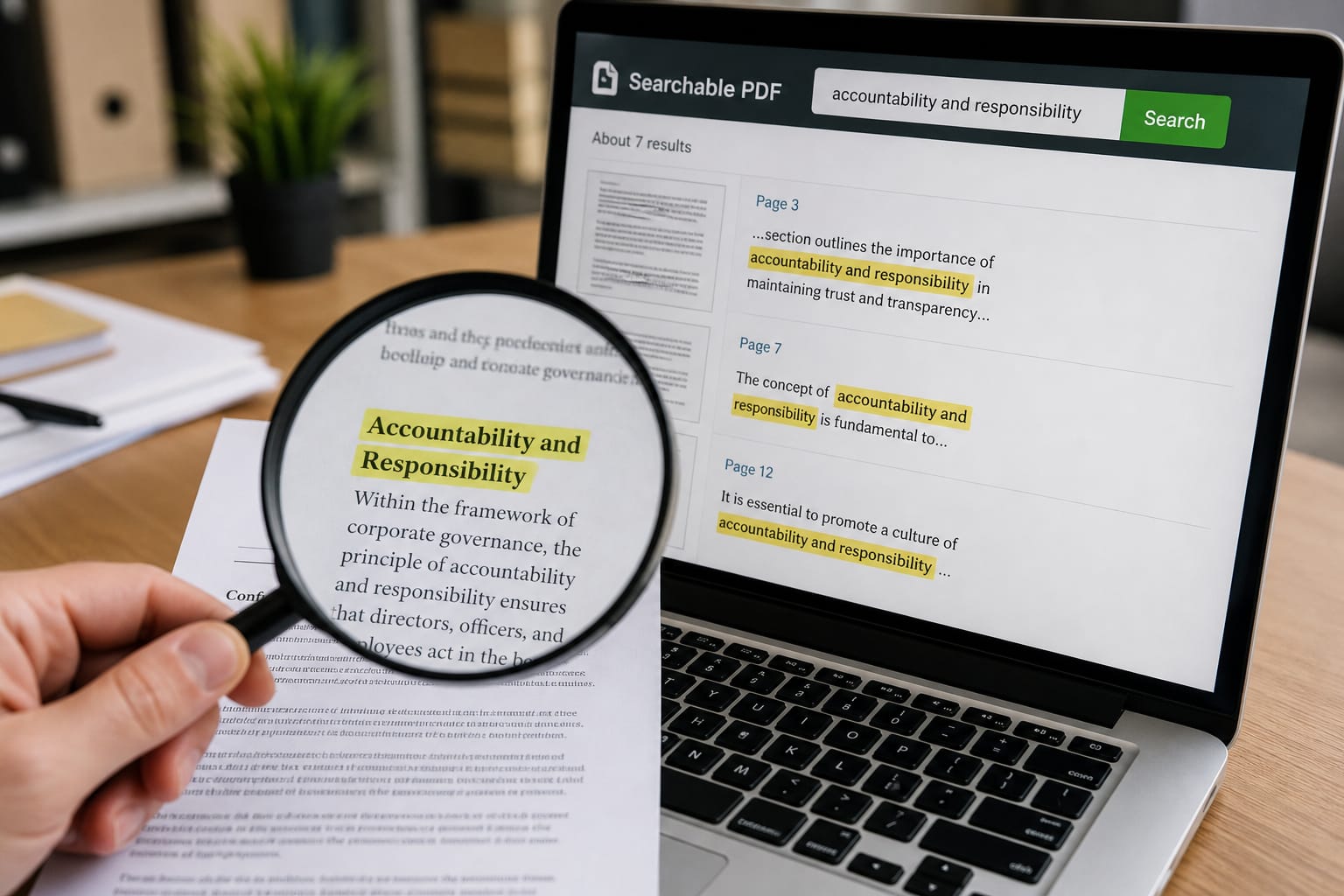 PDF OCR: Make scanned PDFs searchable and copyable with AI-powered OCR.