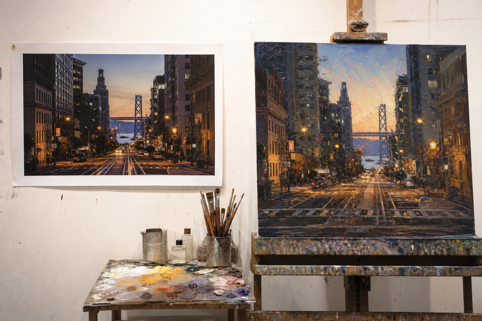 AI Style Transfer — how it works