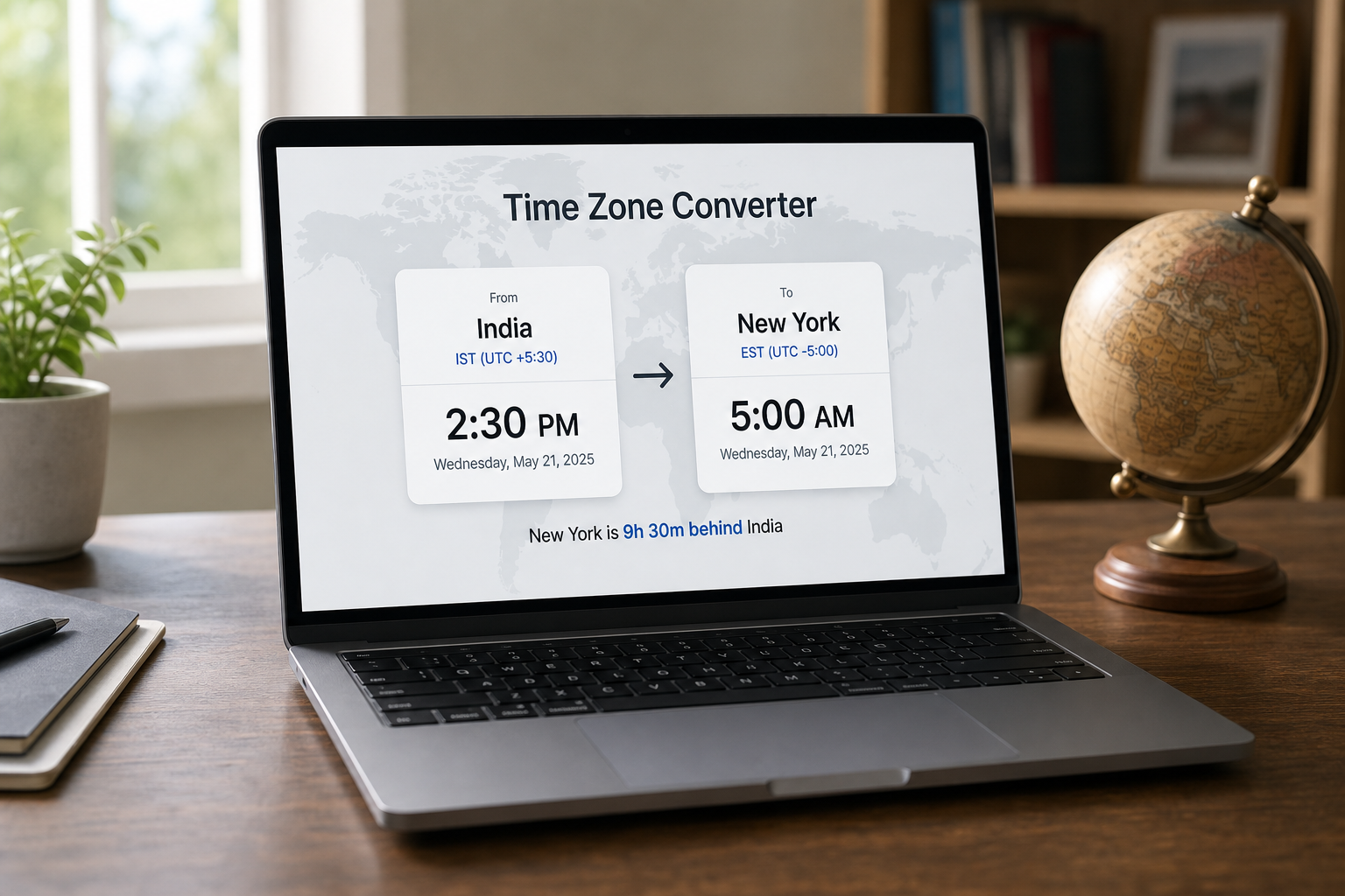 Time Zone Converter — how it works