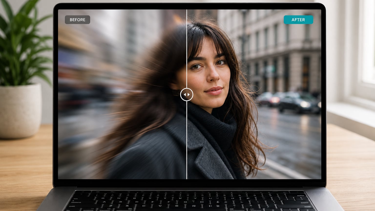 Unblur Image: Recover sharp detail from soft or motion-blurred photos with AI.