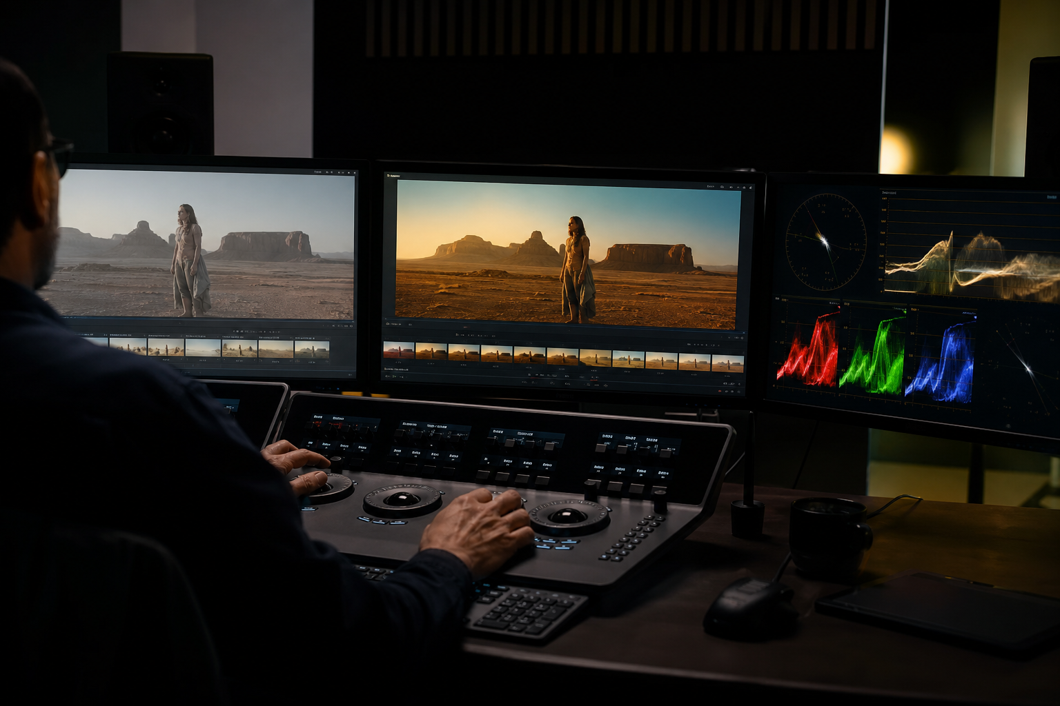 AI Color Grading — how it works