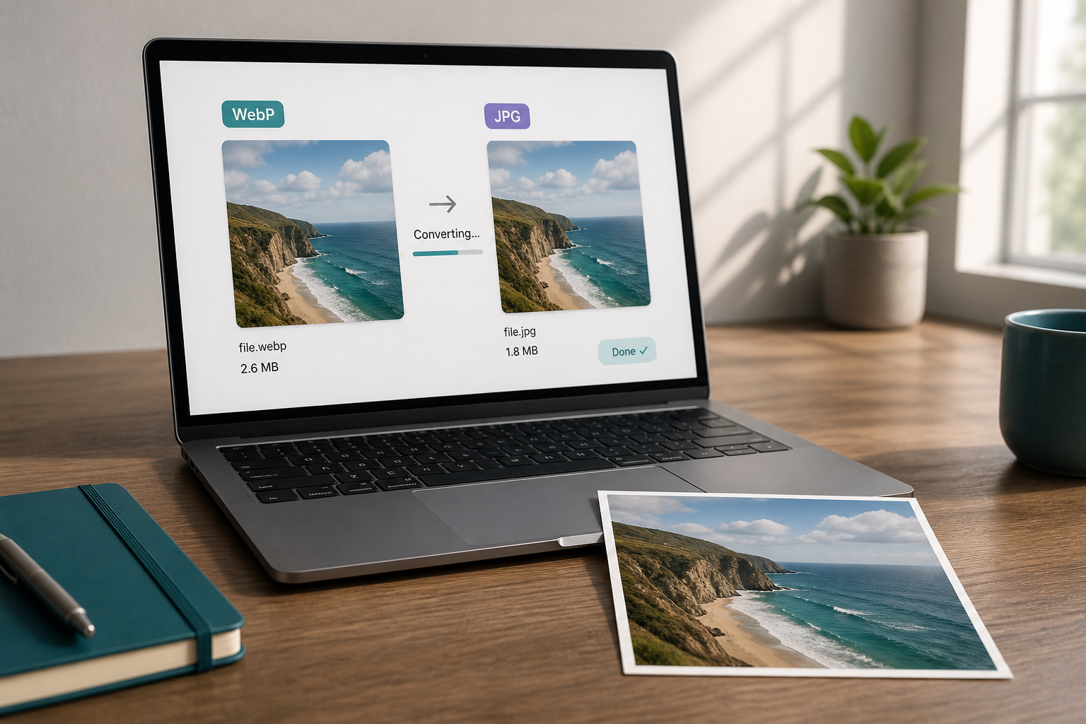 WebP to JPG — how it works